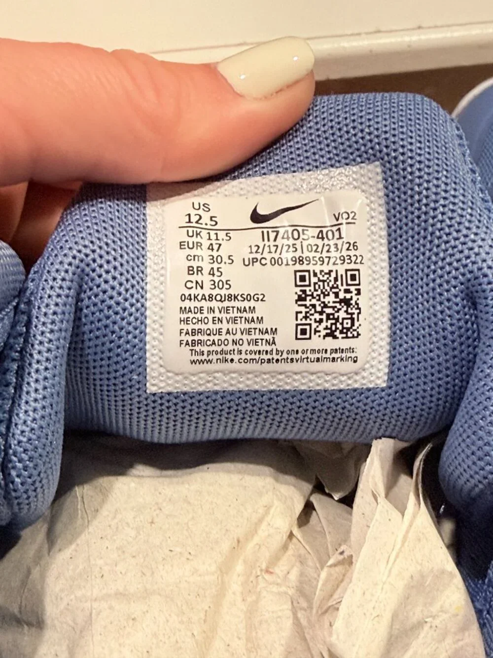 Nike Free Metcon 7 Training Shoes – Indigo Storm / Football Grey – NIB Size 12.5